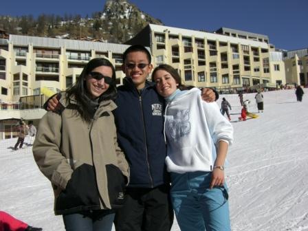 Candice, Dingyu et Alexandra